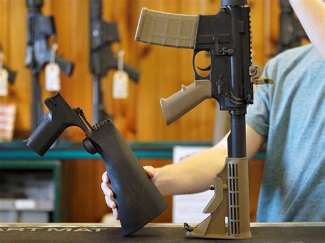 Supreme Court will rule on ban on rapid-fire gun bump stocks, used in the Las Vegas mass shooting