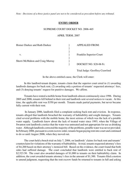 Supreme court bc website.  The docket provided here contains complete information regard...