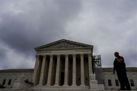 Supreme court rulings this week. The Supreme Court is heading into the final weeks of a term that may reveal the full impact of its newly dominant conservative bloc. The justices have 33 remaining cases to be decided by the end ... 