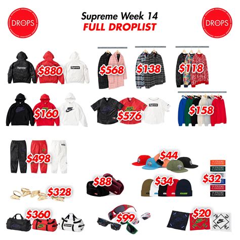 610. New Era® Rhinestone Beanie. $48/£44. 163. 549. Supreme Shrek Skateboard and 19 more items dropping on 14th October 21 - Week 8. Find out what's on the drop list, when and the prices here.. 