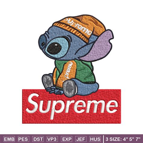 Supreme stitching