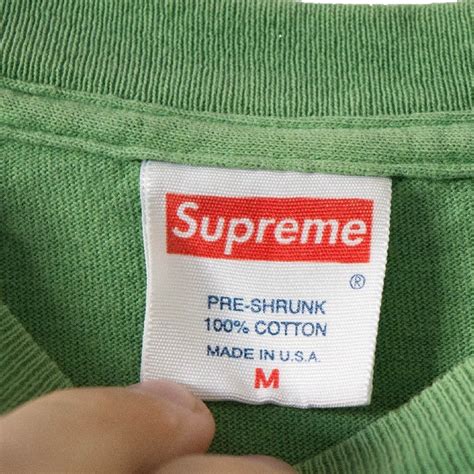 Supreme tag