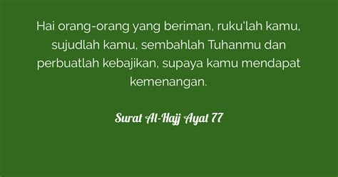 Surat al hajj ayat 77. Slot deposit.