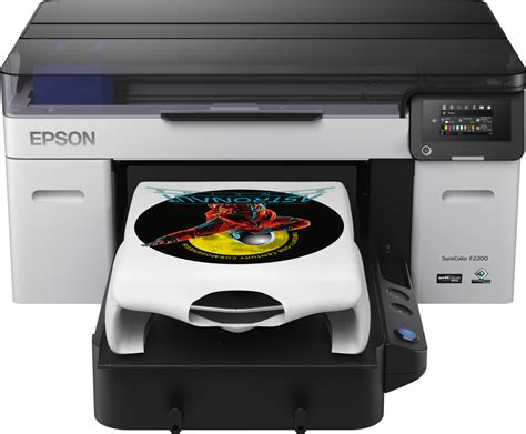 Surecolor f2200 dtg printer.  Purpose-built for both direct-to Download Centre Keep y...