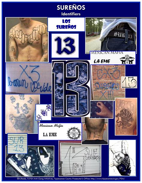 The Eighteen Street gang is a Sureno gang, under the Mexican Mafia (just like all Sureno gangs), therefore they wear the color blue. SIDE NOTES: 18 Street Gang has ALWAYS been a Sureno's gang. People often think that 18 Street is their own gang, which they're NOT. Are u talking about the Aztec Peacock tattoo? because not only …