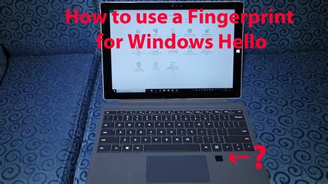 Surface Pro 4 Type Cover with Fingerprint ID - YouTube