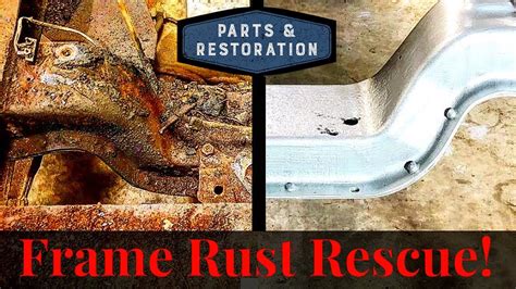 Surface rust on truck frame.  This article explains how frame rust develops, how t...