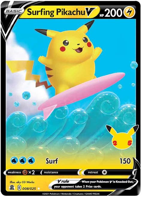 Surfing Pikachu Card Price