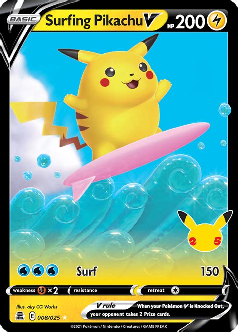 Surfing Pikachu V Price