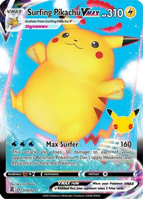 Surfing Pikachu Vmax Price