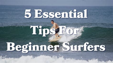 Surfing Tips for Beginners