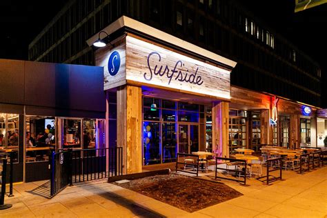 Surfside restaurant dc. Enjoy a frozen margarita or tropical blended drink with your meal or choose from an eclectic mix of international beers and wines. Restaurant Hours. Monday-Thursday: 11:00am-9:00pm. Friday-Saturday: 11:00am-1:00am. Sunday: 11:00am-9:00pm. 33 DISTRICT SQUARE SW. WASHINGTON, DC 20024. SURFSIDEDC.COM. 