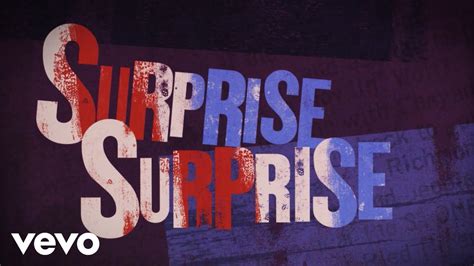 Surprise surprise song. Things To Know About Surprise surprise song. 