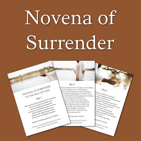 Surrender Novena Printable