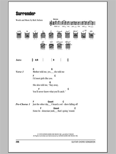 Surrender cheap trick lyrics. 25 mar 2021 ... Download Cheap Trick Surrender sheet music notes and printable PDF score arranged for Real Book – Melody, Lyrics & Chords. 