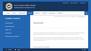 Surry county portal. Surry County Schools Makes Gains According to 2022-2023 Test Results. Update on Parent Bill of Rights. Thrive: Growth at the Center of 2023-2024 School Year. Surry … 