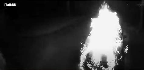 Surveillance video captures man setting SUV on fire in Richmond Hill arson