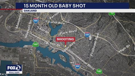 Surveillance video captures moments after 15-month-old baby shot in Oakland