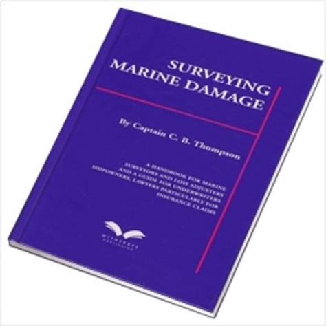 Surveying marine damage a handbook for marine surveyors and loss. - Strategic management 14th edition by fred r david.