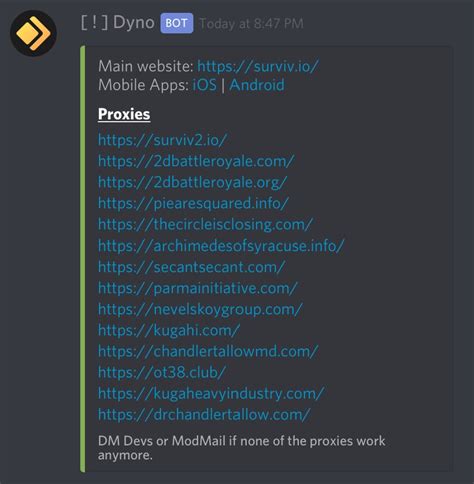 Surviv.io proxy sites. sorry for the late reply, i found ot38.club through the official surviv.io discord server Reply Top posts of April 30, 2019 Top posts of April 2019 Top posts of 2019 