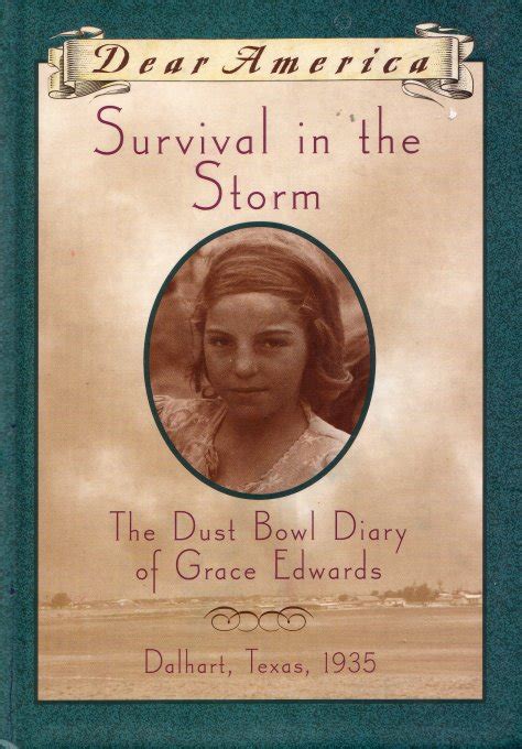 Download Survival In The Storm The Dust Bowl Diary Of Grace Edwards Dear America By Katelan Janke