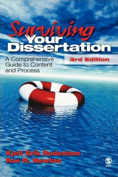 Surviving your dissertation a comprehensive guide to content and process survi. - Liste der verfügbaren handbücher list of manuals available.