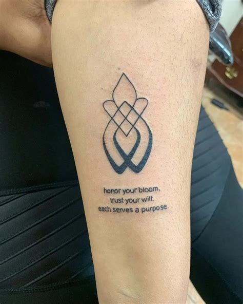 Sitting On a Falling Chair. “I got a new tattoo last week ️. As some of you know I have struggled with panic attacks and anxiety most of my adult life and at my worst walking felt like you were sitting on a falling chair, but always. This tattoo means a new start, one where life doesn't feel so hard 🚀”. — Sara Vieira.