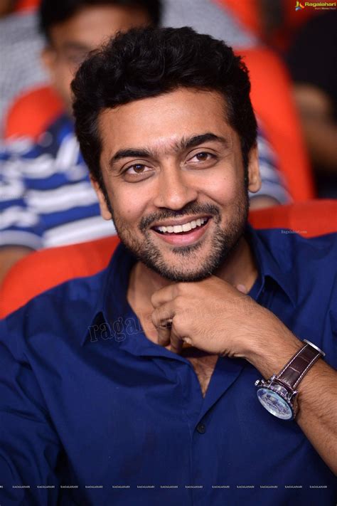 Surya.. Surya belongs to a filmy background as his father, brother and wife are all actors. In an interview, Suriya’s brother revealed that their father, Sivakumar, did not want them to become actors initially as he believed that they must prioritise their studies. [2] The Indian Express 