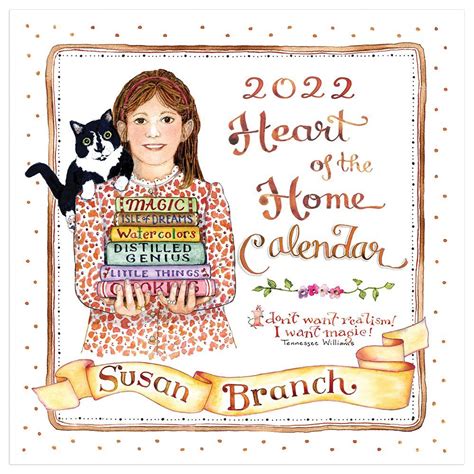 Susan Branch 2022 Wall Calendar