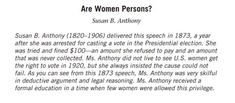 Susan b anthony speech transcript