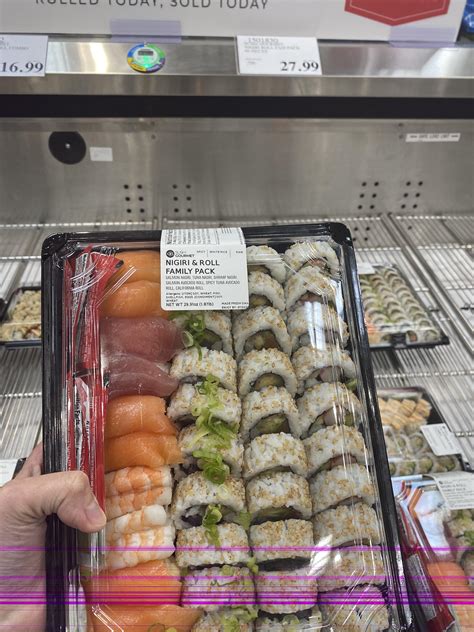 Sushi costco. 3 days ago · Freshly made sushi is headed to more Costco locations across the U.S. after a wildly successful test run at a Seattle-area warehouse. On March 7, Costco CFO Richard Galanti revealed the success of the company's first continental U.S. sushi counter and announced plans to add sushi bars to two more locations, reported Today.com. Costco has already been successfully operating sushi counters in ... 