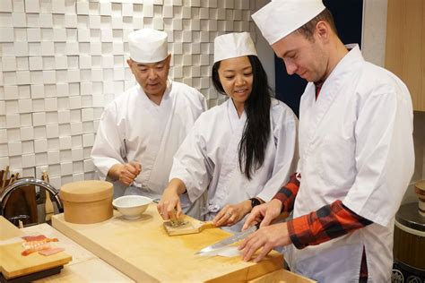 Sushi making class. Don’t let the sushi chef have all the fun, try this sushi making class in the suburbs of Chicago! CocuSocial 4.9 (225) 11k followers. 2 hours. 1 to 14 (public classes), 16 to 30 (private classes) label $65 - $89 ($65 per Public class, $89 per Private class) 