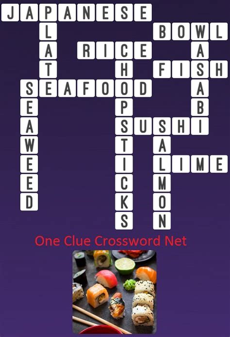 All solutions for "Piquant sushi choice" 18 letters crosswo
