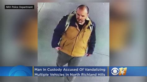 Suspect arrested after vandalizing multiple cars, threatening officers