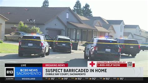 Suspect barricaded in home in South Bay