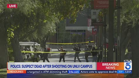 Suspect dead after reported mass shooting at UNLV
