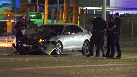 Suspect identified in hit-and-run crash involving officers