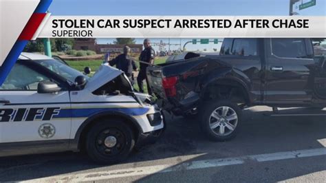 Suspect in stolen truck hurts deputy after crashing into patrol car