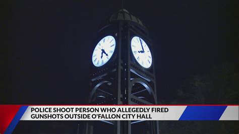 Suspect shot and killed after firing shots outside O'Fallon City Hall