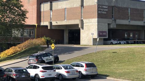 Suspect sought after student stabbed at Scarborough high school