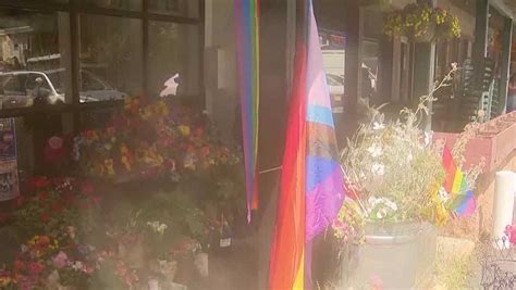 Suspect who killed store owner had ripped down Pride flag and shouted homophobic slurs, sheriff says