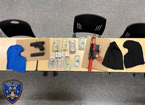 Suspected robbery crew arrested in Daly City