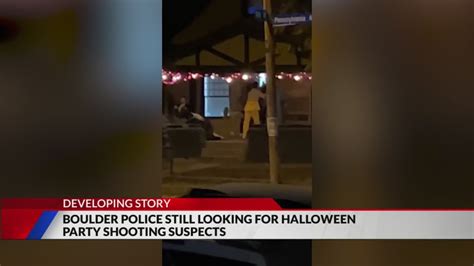Suspects wanted in Halloween weekend shooting in Boulder