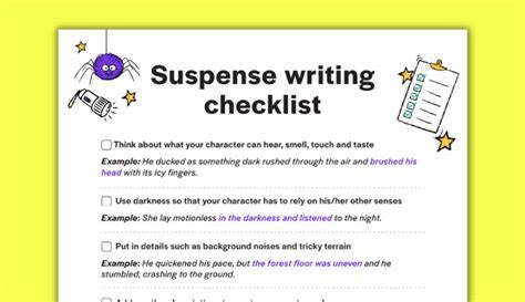 Suspense toolkit talk for writing.  Which do you think builds the most ...