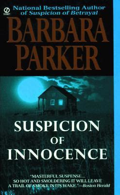 Read Suspicion Of Innocence Gail Connor And Anthony Quintana 1 By Barbara Parker