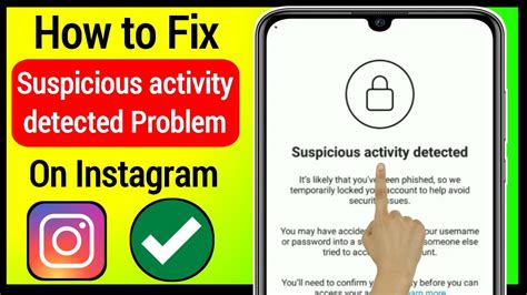 Suspicious activity detected