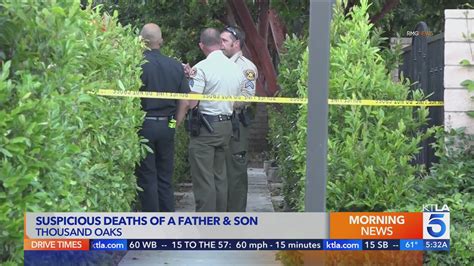Suspicious deaths of father, son investigated in Thousand Oaks
