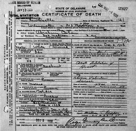 Sussex county delaware death notices. Name Born Age Birth Place Died; Adams, Maurice M. 02/09/1916: 88: Bridgeville, DE: 10/22/2004: Alexander Horstman, John D. 06/09/1962: 45: Seaford, DE: 03/26/2008 ... 