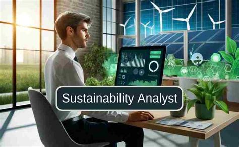 Sustainability Analyst Career