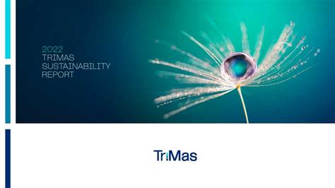 Sustainability Report - TriMas Corp